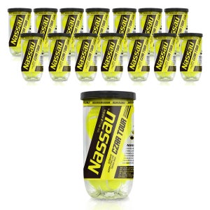 낫소 짜르투어 테니스공 T-260  형광노랑  30개