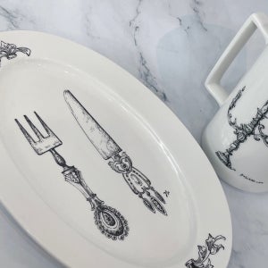 [도자기 접시]깔끔한 다용도 모던 그릇🧡, 팔렛트엔 palette._.en