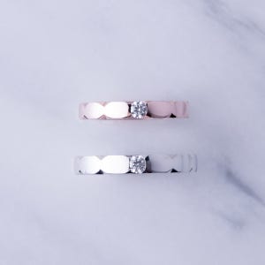 심플 글리프 실버 커플링 화이트데이, 티나엘/커플링