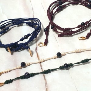 청사금석 전통 매듭 마스크 줄, 그랜마망