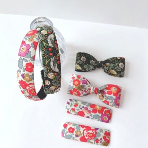 🔖정품 리버티 🔖 리본핀 자동핀 헤어밴드, 코코벨르