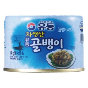 유동 유동 자연산 골뱅이 140g