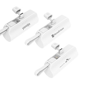 보조배터리각인 팝폰 듀얼 도킹형 보조배터리 5000mAh 컬러인쇄