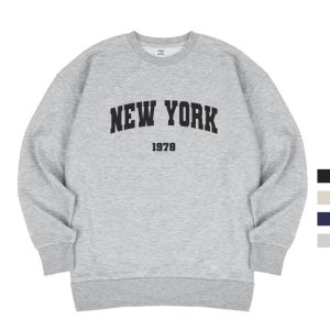 폴앤폴 뉴욕1978 기모 오버핏 남여공용 맨투맨