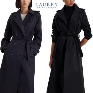 폴로랄프로렌 해외 폴로 랄프로렌 Polo Ralph Lauren 16169679 여자 벨트드 맥시 발수 트렌치 코트 자켓