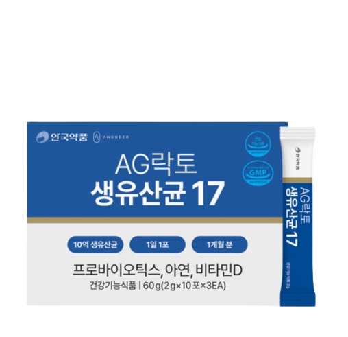 AG락토 생유산균17 2g x 30포