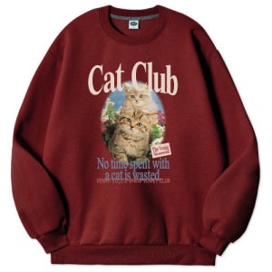 [벤힛] CAT CLUB 기모 맨투맨_B1 B1