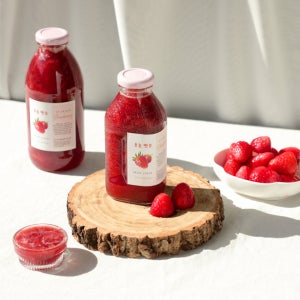 ★1+1★ 달콤함이 입 안 가득! 진짜 리얼 딸기청, 잼있는농부생활