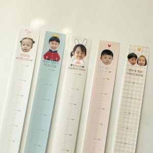 키재기자 아기얼굴 방수 키재기자 아기방포스터, 크리미베베