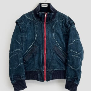 코자부로 에이지 인디고 봄버 자켓 0213-O-036