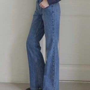 [논로컬] Semi Boot Cut Jeans - Blue N23FWPT004BL
