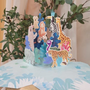 DIY 동물 팝업북만들기 힐링 북아트 집콕 놀이(3개), 이예숙(아트앤팝업)