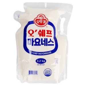 오쉐프 오뚜기 오쉐프 마요네즈 3.2kg/마요네스/스탠딩파우치