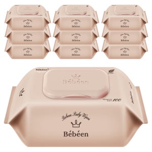 베베앙 아기물티슈 오리지널 플러스 캡형 100매 10팩