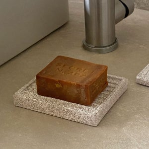 호텔식 초흡수 프리미엄 규조토 세라믹 비누받침 3design