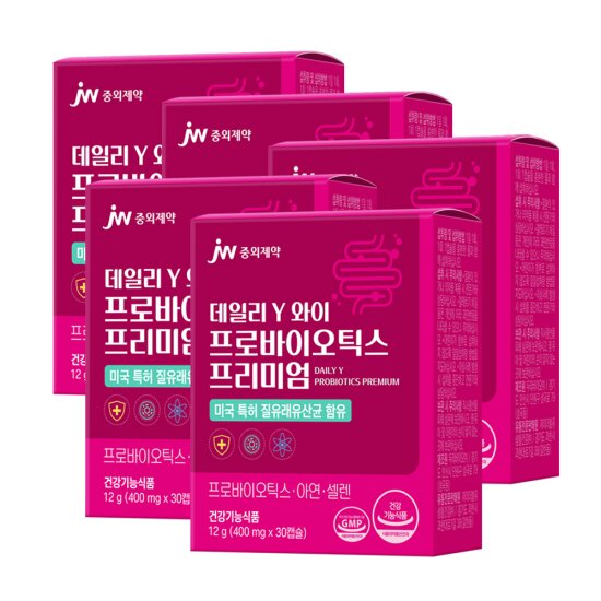 <b>JW중외제약</b> 프로바이오틱스 프리미엄 <b>질</b> 유래 유산균 5개월