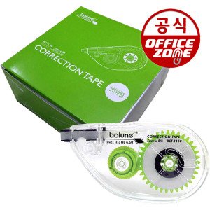 바르네 바르네 1158 수정테이프 1갑(20개)BCT-1158 화이트 지우개 디스펜서 BCT1158