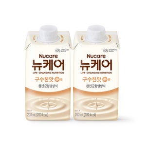 [본사공식몰] 뉴케어 구수한 맛 순 200ml (48팩) 환자 노인 영양식 아침식사대용 건강식 유동식