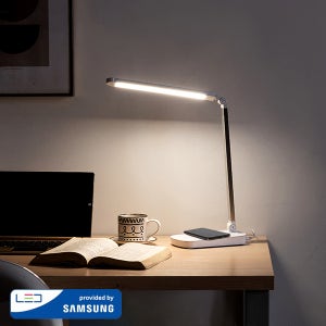LED 매더 스탠드 4W / 책상스탠드 휴대폰충전기능 디밍 독서실스탠드 학습용스탠드