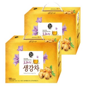 [송원식품]송원 도라지생강차100T x 2개 [갤러리아]