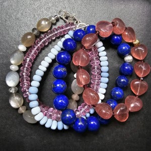 라피스드럼, 루벨라이트,코퍼터키석📣희귀템 1점원석팔찌, 아비엥또