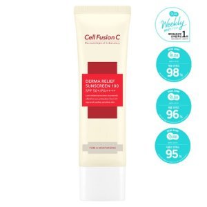 CELL FUSION C 더마 릴리프 썬스크린 45ml+45ml