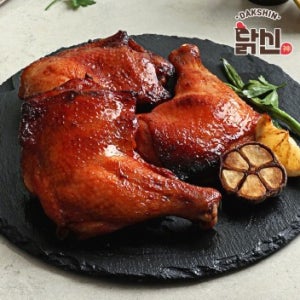 [3팩] 닭신 오븐구이 통닭다리 바베큐 통다리치킨  핫바베큐