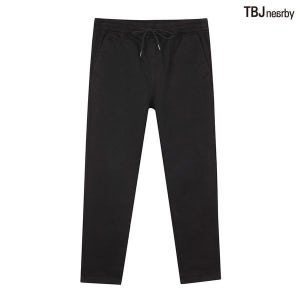 TBJ [하프클럽]남성 테이퍼드핏 겨울기모면스판 올밴딩 팬츠(T204PT311P)