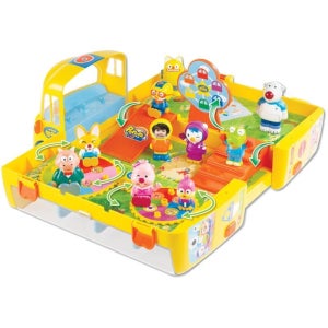 원더키드 뽀로로 빠방스쿨버스 버스놀이