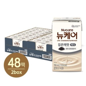 뉴케어 [본사] 뉴케어 미니 고소한 검은깨 (150mlx24팩), 2박스