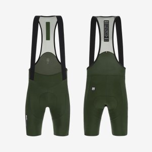 산티니 SS22 토노디나모 5부 빕숏 슬릭핏 카키