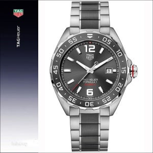 태그호이어 포뮬러 쿼츠 남성 메탈시계 CAZ1011 BA0843 포뮬러1 시계 오토매틱 그레이 투톤 43mm WAZ2011