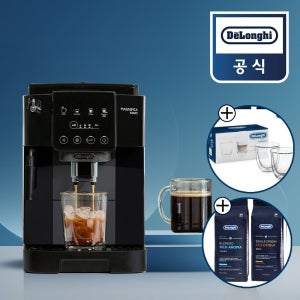 드롱기 [공식정품][카푸치노잔+원두 증정] 전자동 커피머신 도피오 KRECAM220.21.BG
