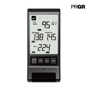 피알지알 PRGR 블랙 포켓 런치모니터