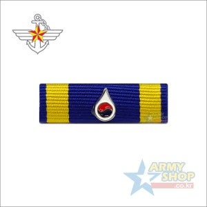 [공통약장] 64. 헌혈유공장 명예장약장 100회 (헌혈약장, 조립식약장, 리본형약장)