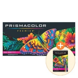 프리즈마 유성색연필 150색 세트 + 색연필 전용지 A4 증정