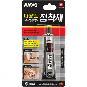 3000 아모스 다용도 접착제 무색투명 30ml