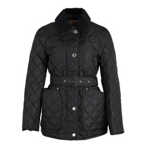 버버리 24FW 여성 퀼팅 자켓 펜스톤 8071843 (BLACK)