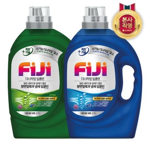 피지 디나자임 딥클린 실내건조 액체세제 일반/드럼 겸용 2.7L 2종 택1