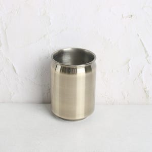 KDS 스텐27종 골드 캔컵 (390ml) DS-31078[스텐골드캔컵 음료컵 물컵 아이스컵]