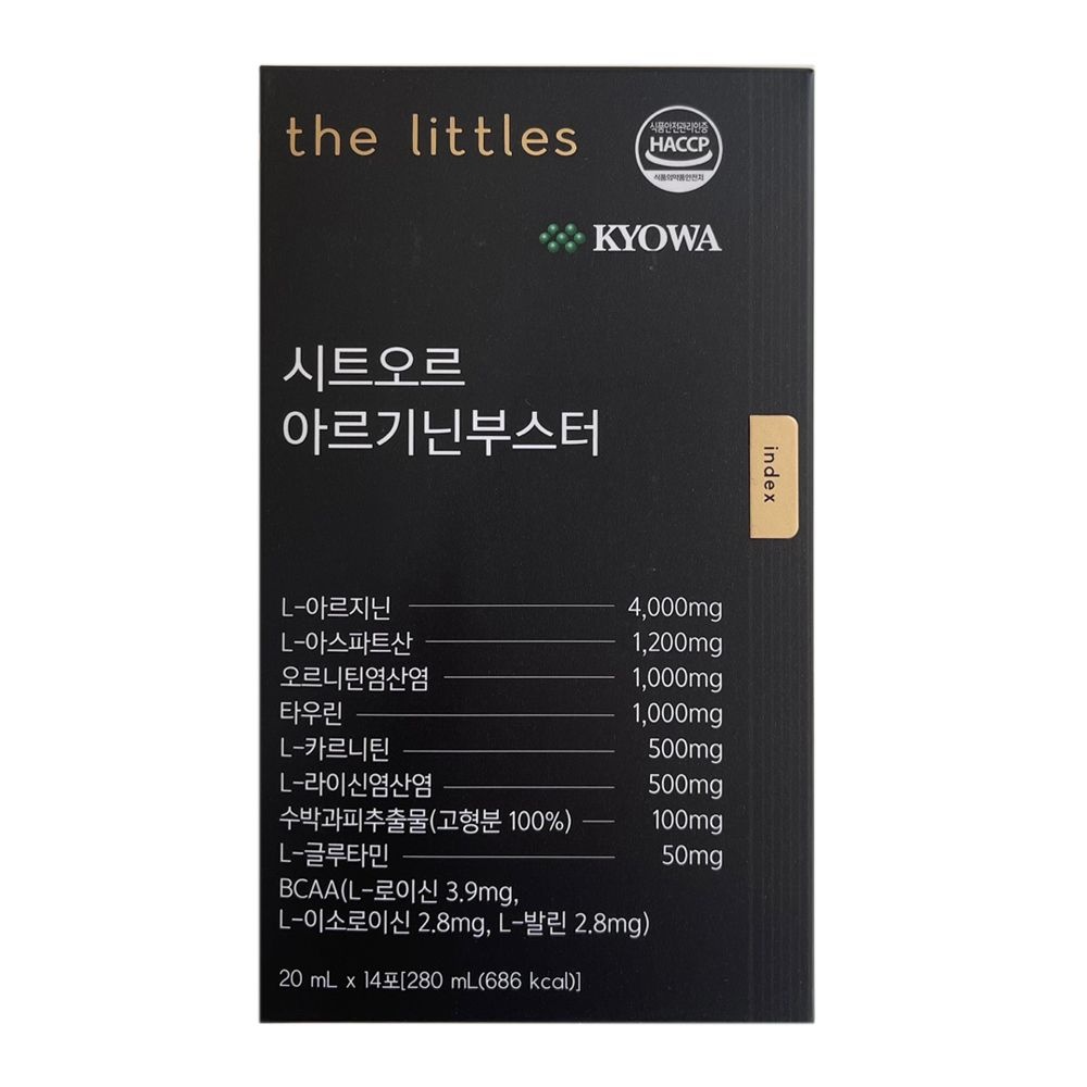 <b>더리틀스</b> 시트오르 <b>아르기닌</b> 부스터 20ml x 14포 / 써클