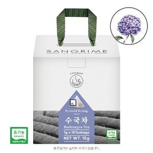 국내산 유기농 수국차 수국잎차 15T 삼각티백