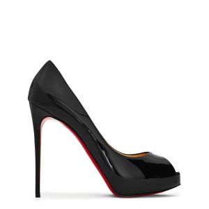 크리스찬루부탱 뉴 베리 오픈 펌프스 New Very Prive 120mm Open Toe Pumps 233565 Black BK01