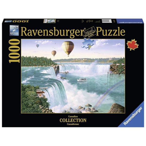 라벤스부르거 Ravensburger Niagara Falls 1000피스 직소 퍼즐 <b>19871</b> 모든 조각이 독특하며 소프트클릭 기술로 완벽하게