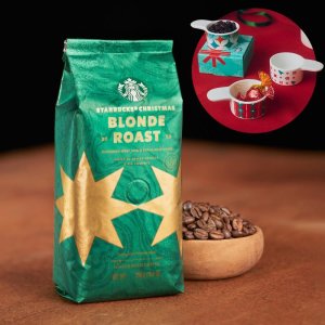 Starbucks Christmas Blonde Roast 스타벅스 크리스마스 블론드 로스트 홀빈 250g 2팩