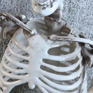인간 유령 장식 소품 무서운 집 코스튬 유령의 해골 공포 가짜뼈 파티