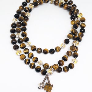 호안석 108염주, 수진