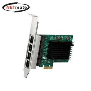 NETmate PCI Express 4포트 기가비트 랜카드