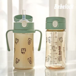 베베락 [보리보리]아이와 PPSU 원터치 빨대컵 270ml 1+1