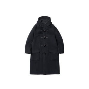 런던트래디션 London Tradition [Joshua Ellis] Milford Mens Duffle Coat - Brt Navy Plain